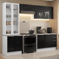 thumbnail image 2 of Cocina Integral Completa Armario de Vidrio Madesa Lux BN 04, 2 of 5