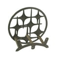 thumbnail image 3 of Cast Iron Mid Century Modern Stars Decorative Wall Mounted Garden Hose Holder, 3 of 5