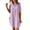 Purple, variant on TJAZFJPA Black Wrap Dress Womens Button Short Sleeve Simple Shirt Casual Summer Short Dress Black Formal Dress Short Summer Dresses for Women