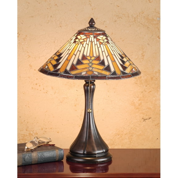 66225 Meyda 18"H Nuevo Mission Accent Lamp