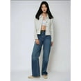 thumbnail image 2 of Textured Tweed Jacket with Button Closure, 2 of 5