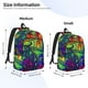 thumbnail image 2 of Easygdp Pride Rainbow Mochila de Lona Resistente para Laptop, Compatible con Laptops de 15 a 17 pulgadas, Ideal para Escuela, Trabajo y Viajes-Medium, 2 of 5