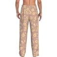 thumbnail image 3 of Fotbe Cute Bee Men's Pajama Pants,Sleepwear Pants,Pj Bottoms Drawstring And Pockets-Large, 3 of 9