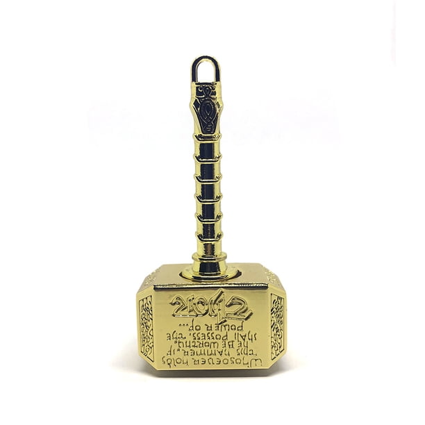 Mini hilanderos de Metal Giroscopio de Dedo Forma de Martillo Engranajes Enlace Gyro Juguete Desmontable Alivio del estrés Juguete de Punta de Dedo para Vacaciones Fiesta XianweiShao 8390615110907