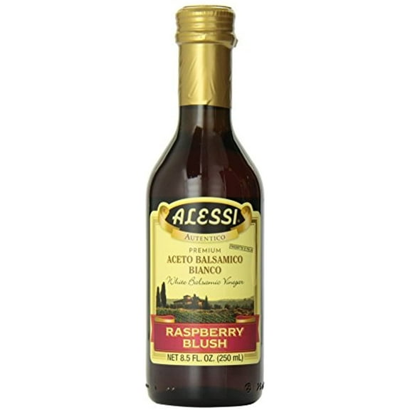 Alessi, White Balsamic Raspberry Vinegar, 8.50-Ounce (Pack Of 6)