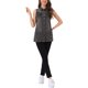 thumbnail image 2 of Chaleco de mezclilla sin mangas para mujer INSPIRE CHIC, con botones, de longitud media, casual, color gris, talla XL, 2 of 6