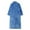 Blue, variant on Lovskoo Men's Long Sleeve Bathrobe Winter Warm Cozy Soft Fleece Shawl Collar Robe Loungewear Blue