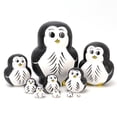 thumbnail image 1 of Muñecas rusas Matryoshka, juego de 10 piezas, 10 muñecas rusas de madera pintadas a mano, regalos y juguetes hechos a mano., 1 of 5
