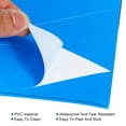 thumbnail image 4 of Unique Bargains Directional Arrow Sticker Self Adhesive Floor Decal Wall Sign Blue/Yellow 20 Pack, 4 of 6