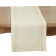 thumbnail image 4 of Saro Lifestyle Leno Stripe Elegance Table Runner, 4 of 5