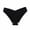 Black, variant on Vibrex Women's Cotton Brief Underwear Fashion Women's Ventilate Underpants Solid Soft Regular Comfortable Briefs,S-XL
