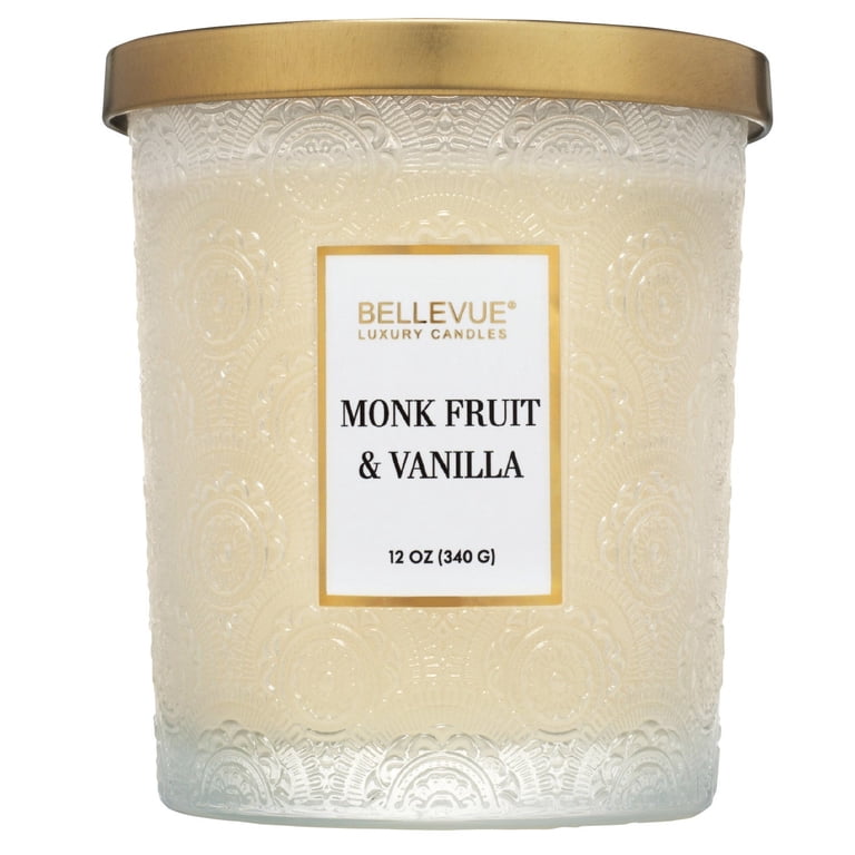 Bougies de luxe Bellevue, 4 bougies en mélange de Djibouti