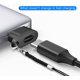thumbnail image 4 of Adaptador USB C a USB, USB macho a USB C hembra, negro paquete de 2：, USB C portátil, admite carga rápida y transferencia de datos brillar Electrónica, 4 of 5