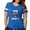 Royal Blue, variant on CafePress - Team Naughty T Shirt - Womens Football Shirt