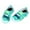 Mint Green, variant on Toddler Fish Print Water Shoes Non- Aqua Socks Size:2 Years