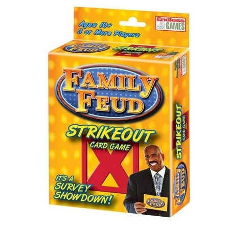 Family Feud Strike Out Card Game