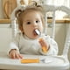 thumbnail image 4 of Juego de tenedor y cuchara para niños de acero inoxidable 304 con mango, juego de palillos de entrenamiento para cucharas para comer para bebés, tenedor y cuchara para niños de acero inoxidable, 4 of 5