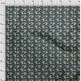 thumbnail image 4 of oneOone Georgette Viscose Navy Blue Fabric Florals Craft Projects Decor Fabric Printed By The Yard 42 Inch Wide, 4 of 4