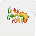 thumbnail image 4 of Inktastic Black History Month Africa in Red Yellow and Green Boys or Girls Toddler T-Shirt, 4 of 5