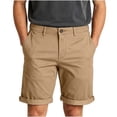 thumbnail image 2 of LEKWK Casual Shorts for Men Flat Front Chino Shorts with Belt Loops Button Closure Rolled Hem Relaxed Fit for Golf Travel Summer Everyday Wear Coffee L, 2 of 7