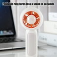thumbnail image 5 of Inerposs Handheld Turbo Mini Fan, USB Rechargeable, Portable for Outdoor and Student Use, Quiet with Adjustable Stand, 5 of 6