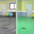 thumbnail image 5 of Waterproof Water-Based Epoxy Floor Paint, 300g Concrete And Garage Floor Paint with Tool, Quick-Dry Anti-Slip Water-Based Floor Paint Light gray2PCS, 5 of 7