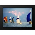 thumbnail image 2 of Hausenflock, Alan 24x17 Black Modern Framed Museum Art Print Titled - Light Air at Sunset I, 2 of 5
