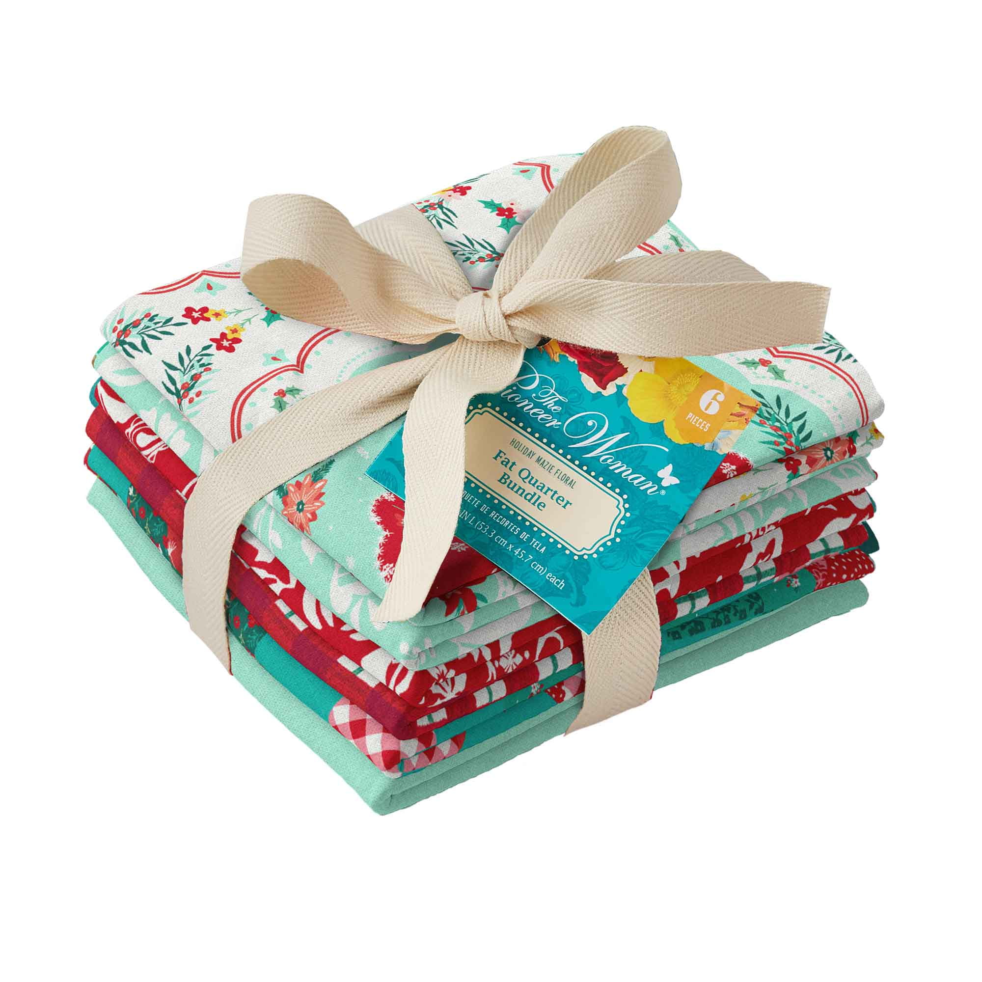 The Pioneer Woman 21 X 18 Cotton Holiday Mazie Floral Precut Sewing the-pioneer-woman-21-x-18-cotton-holiday-mazie-floral-precut-sewing