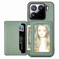 thumbnail image 1 of Case For FOXDOCK Xiaomi 15 Stand Function RFID Blocking Magnetic Card Holder Complete Camera Safety, 1 of 5