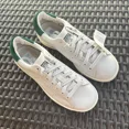 thumbnail image 1 of Adi-das Stan Smith White Collegiate Green Men's Athletic Shoes Q46123 Size 6.5, 1 of 6