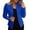 Blue, variant on HJYCHN Jackets for Women Ladies Cardigan Solid Long Sleeve Pocket Coat Outerwear Trench Style Casual Womens Winter Coat Navy XXL