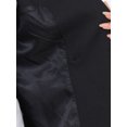 thumbnail image 5 of DARING DIVA Womens Business Blazer Vest Belted Dressy Sleeveless Blazer M Black, 5 of 5