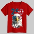 thumbnail image 2 of CAICJ98 4th of July American Flag Vintage 250 Years 1776 2026 USA T-Shirts for Boys Girls (Red,9-10 Years), 2 of 5