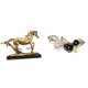 thumbnail image 1 of Figura de caballo,Escultura de caballo en miniatura coleccionable,Estatua de animal de adorno de caballo de resina para decoración del hogar,Arte de pared colgante,Decoración de pared de, 1 of 8