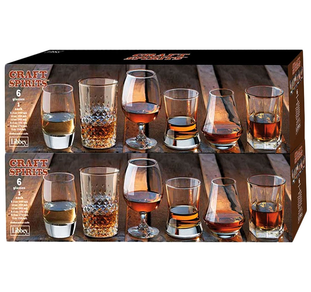 Libbey Craft Spirits Assorted Drinkware Glasses, Set of 6 & Reviews