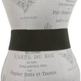thumbnail image 3 of Women's 3" (75 mm) Wide High Waist Fashion Stretch Belt with Ring Hook Buckle, 3 of 3