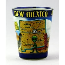 New Mexico State Collage Shot Glass rtp