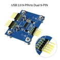 thumbnail image 2 of 1 to 2 USB 2.0 9Pin Converter Adapter Double Channel Signal Stability, 2 of 7