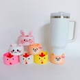 thumbnail image 7 of OIUR Silicone Boot for Tumbler Cup Cover Cute Animal Design Bottom Protector Anti-Slip Bottom Cover for Water Bottles Detachable Tumbler Sleeve, 7 of 7
