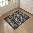 thumbnail image 3 of ODIKA Vintage Bass Fish Fishing Distressed Tackle Stars Stripes Border Pet Friendly & Kids Safe for Bedroom, Bedside, Nursery, 3 of 7
