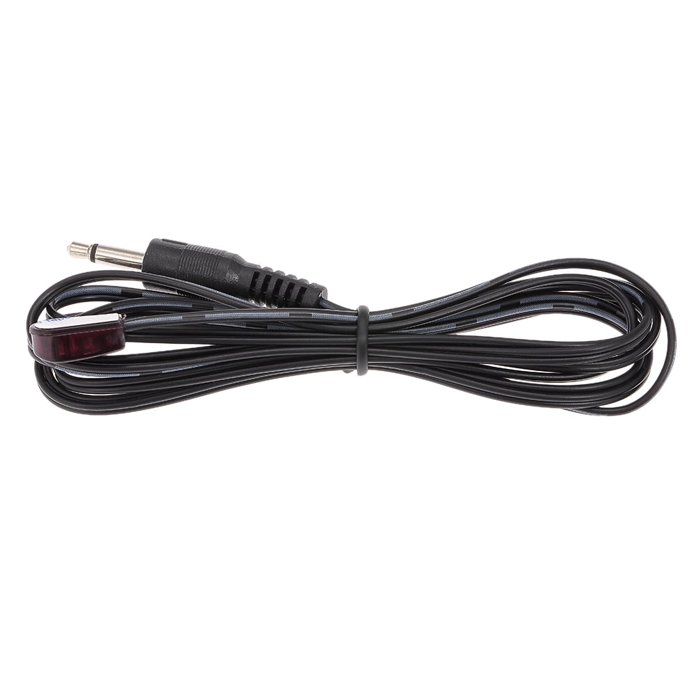 CHF03-2 3.0m/10ft IR Emitter Extension Cable Durable Emission Lines Remote Control Extender Wire Cord with 3.5mm Jack