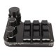 thumbnail image 5 of Teclado numérico para una mano, mini teclado numérico de 9 teclas con interruptor azul, teclado mecánico programable DIY de alta capacidad, 5 of 9