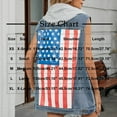 thumbnail image 3 of VerPetridure America Flag Shirt for Women Red White Blue Star Graphic Patriotic Shirt 4th of July Memorial Summer Tops Tee, 3 of 4