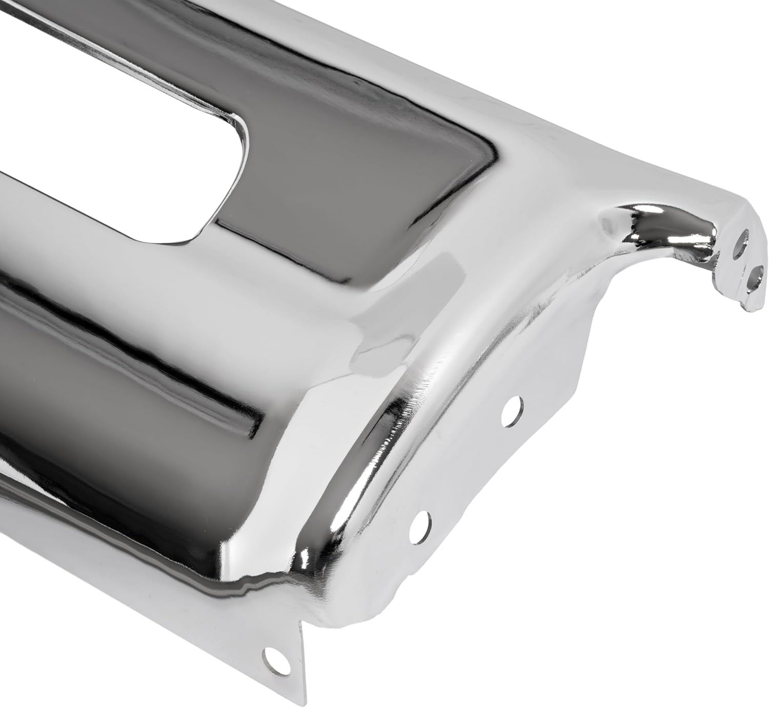 KOJEM Front Bumper Assembly Compatible with 1964 Chevrolet Impala Steel Chrome Silvery 3Pcs