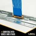 thumbnail image 6 of 2"x 6" Rope Tie Off w/ Spring E-Fitting & D-Ring (Blue) - 2 Pack, 6 of 6