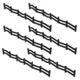 thumbnail image 1 of LEEYNEERBlack Acrylic Mini Fence Decor for Decoration with Realistic Modeling and Fine Workmanship 6pcs, 1 of 8