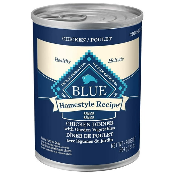 Blue Buffalo Blue Homestyle Recipe Chicken Dinner Wet Dog Food, can 500g