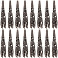 thumbnail image 1 of 120Pcs Craft Cones Cone Shaped Bead Caps Bead Caps for Jewelry Making Bracelets Bead End Caps, 1 of 8