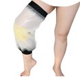 thumbnail image 1 of Knee Cast Cover for Shower Large Size, Waterproof Knee Shower Protector for Knee Replacement Surgery, Wound, Burns Reusable New Upgraded Net design, 1 of 5