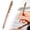 C, variant on 1-Pack Retractable Ballpoint Pen, 1.0mm Medium Point with Soft Grip, Black Ink Click Pen with Gold Accents for Office and Professional Use, 14.7cm (White)
